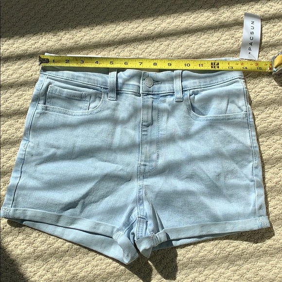 NWT PacSun Shortie Jean Shorts - Picture 4 of 6